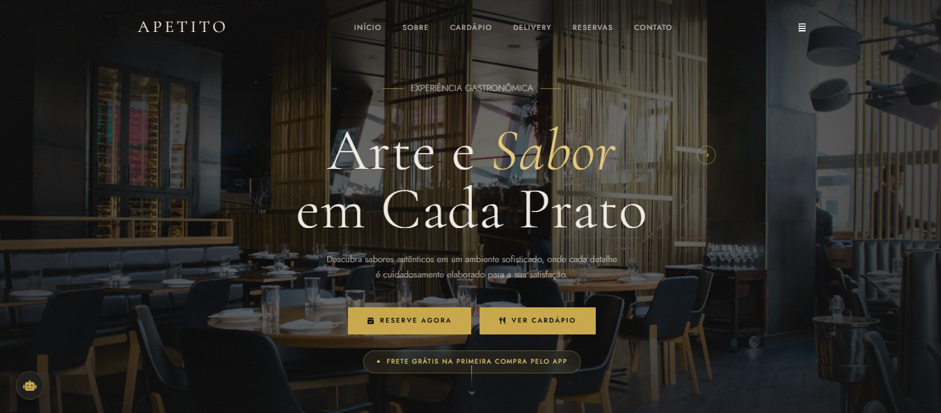 Landing Page Restaurante
