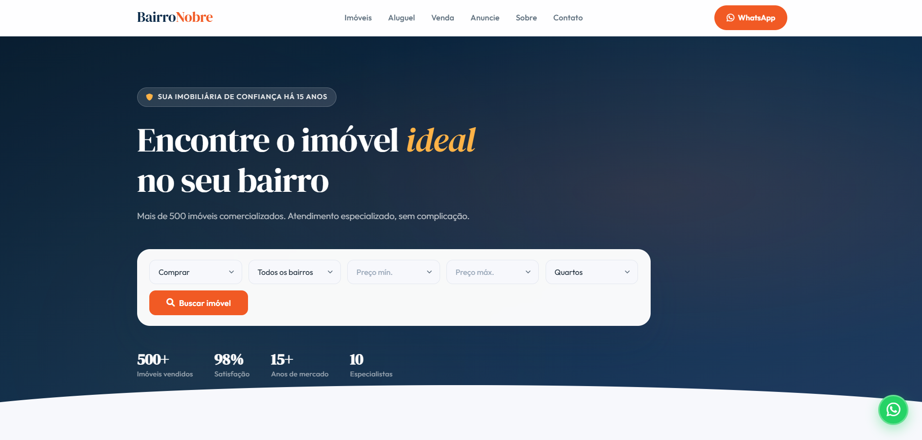 Site Imobiliária
